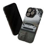 C7 Z06 Corvette Phone Case, White Foggy Country Road Cover