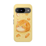 Orange Tabby Loaf Kawaii Chibi Pet Cat Art Tough Phone Case