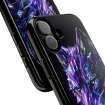 Holographic Wolf Phone Case, Fractured Prism Iridescent Cover