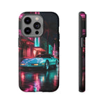 1980s Sports Car C4 Miami Nights Aesthetic Tough Phone Case