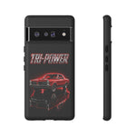 Tri-Power Classic Muscle Car GTO phone case | Retro Automotive Graphic