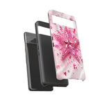 Pink Glitter Star Tough Case | Sparkle Phone Case