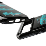 Turquoise 1955 Stepside Pickup Truck Tough Phone Case - 3 View
