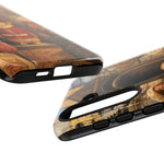 Corgi Royal Guard phone case | Cute British corgi soldier illustration