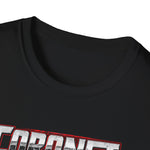 1967 Dodge Hemi Coronet R/T Classic Muscle Car T-Shirt – Retro Red In-Line Design