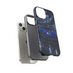 Skyline GT-R R34 Bayside Blue Tokyo Night Art Tough Phone Case