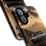 C4 ZR1 Corvette Phone Case, Black Misty Mountain Pass Cover
