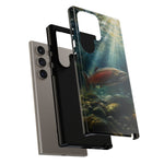 Salmon River Fishing Phone Case, Sunlit Current Cover