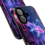 Neon Koi Reflection Vaporwave phone case | Tough Cover
