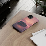 C8 Corvette Silhouette Pastel Horizon Case