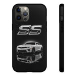 White SS Camaro reflection phone case | Car muscle car phone case