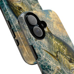 Jack Crevalle Strike Phone Case Saltwater Fishing Gift for Anglers