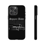 C10 Square Body Truck Phone Case Featuring Classic Chevy Pickup Artwork