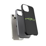 Lime Green C8 Corvette Phone Case for Chevy Fans, Tough Protective Cover