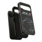 ZL1 Camaro phone case | tough phone case, black muscle car design