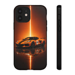 Z06 C8 Phone Case, Orange Racing Livery Studio Cover