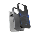 Neon Blue Sports Car C8 Phone Case | Tough Cases