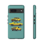 1969 Camaro SS Yellow Triple View Tough Phone Case Cover Gift
