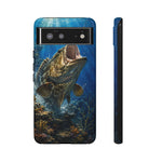 Grouper Ambush Rise Phone Case Saltwater Fishing Gift for Anglers