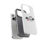 White C7 Z06 Phone Case for Chevy Vette Fans, Tough Cover