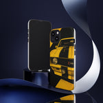Z28 Yellow Camaro Retro Poster Tough Phone Case