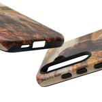 German Wirehaired Pointer Autumn Art Tough Phone Case