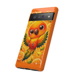 Sun Conure Kawaii Citrus Art Tough Phone Case