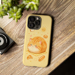 Orange Tabby Loaf Kawaii Chibi Pet Cat Art Tough Phone Case