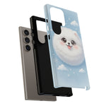 Samoyed Kawaii Snowball Chibi Art Tough Phone Case