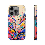 Memphis Confetti Storm Tough Phone Case