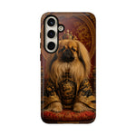 Pekingese Imperial Chinese Art Tough Phone Case