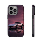 Soft White C3 Corvette Mauve Sky Phone Case