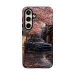 Cherry Blossom Street Scene R34 Skyline GTR Tough Case | Car Photo Cover