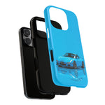 RX-7 Cyan Studio Phone Case Studio Color Match Car Art