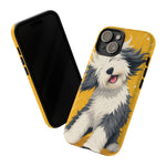 Sheepdog Hair Flip Phone Case Funny Dog Lover Gift