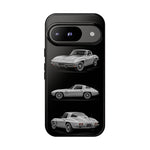 Silver Sting Ray Classic Corvette Phone Case Tough Multi View