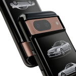 Silver Prelude Sports Coupe Tough Phone Case for JDM Fans