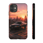 R32 Skyline GT-R Phone Case Sunset City Tough Cover Gift Art