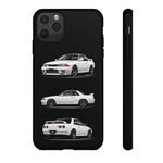 R32 Skyline Phone Case White, Three-View Vector Cover, Gift GTR Fans
