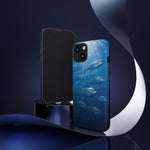 Amberjack School Phone Case, Open Water Sunlight Tough Cover
