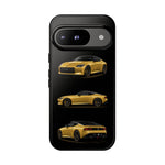 Gold Fairlady Z Classic Sports Car Tough Phone Case - 3 View