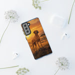 Rhodesian Ridgeback African Savanna Art Tough Phone Case