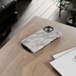 White Marble Pattern Phone Case | Tough Cover