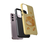 Orange Tabby Loaf Kawaii Chibi Pet Cat Art Tough Phone Case