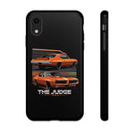 1969 GTO Judge Orange Muscle Car Tough Phone Case Cover Gift