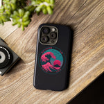 Great Dream Wave Circular Badge Vaporwave Phone Case – Japanese Aesthetic