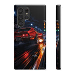 C3 Drag Strip Launch Night Phone Case Muscle Car Tough Case