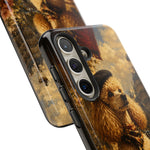 Poodle in Beret Phone Case | Vintage Paris Café Illustration