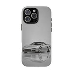 Silver NSX Phone Case, JDM Supercar Tough Cover