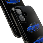 Blue 180SX JDM Sports Car Phone Case Tough Multi View